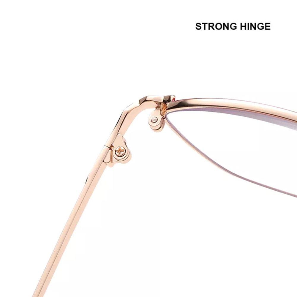 Kính Chống Mệt Mỏi Gọng Kim Loại Siêu Nhẹ WMES15H Cho Nữ