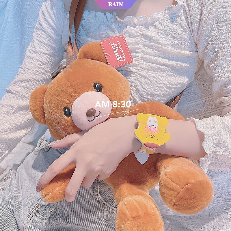 SANRIO Đồng Hồ Đeo Tay Điện Tử Màn Hình LED Kỹ Thuật Số Hình Cinnamoroll My Melody Hello Kitty Pom Pom Purin Sáng Tạo Làm Quà Tặng Cho Trẻ Em