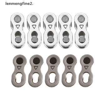 2Pcs Portable Bicycle Chain Master Link Joint Connector 6/8/10 Speed Quick Clip