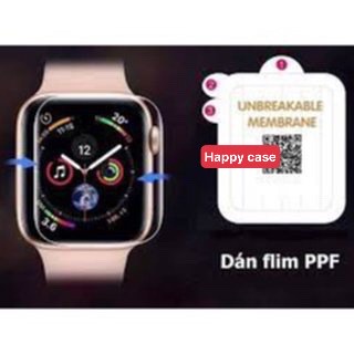 Skin Dán PPF Apple Watch Series 1/2/3/4/5/6  size 38, 40, 42, 44 ,Chống Trầy Xước , chống va đập Màn Hình