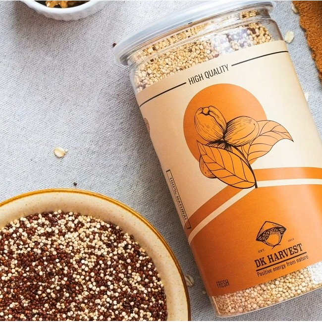 Hạt Diêm Mạch 3 Màu DK Harvest nhập khẩu Úc -  diêm mạch đỏ, diêm mạch trắng, diêm mạch đen, mix quinoa | BigBuy360 - bigbuy360.vn