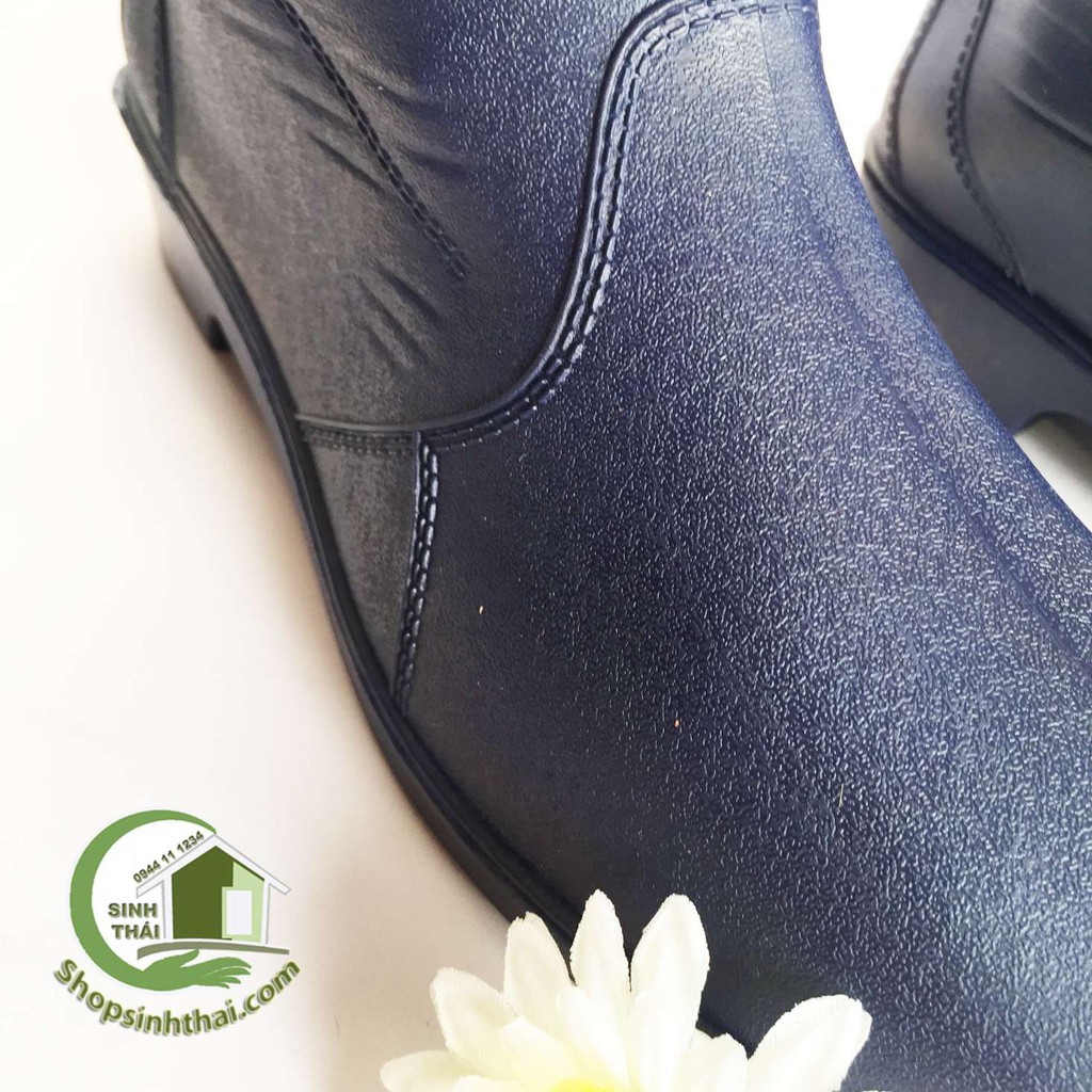 Ủng đi mưa - làm vườn - ủng boot bảo hộ lao động - màu xanh