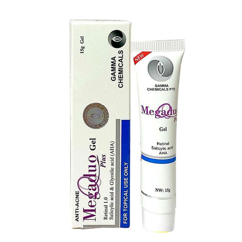 Gel dưỡng Gamma Megaduo Plus giảm mụn giảm thâm tuýp 15g
