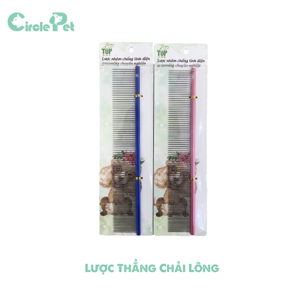 Lược Thẳng Chải Lông Cho Chó Mèo Dành Cho Groomer - Circle Pet