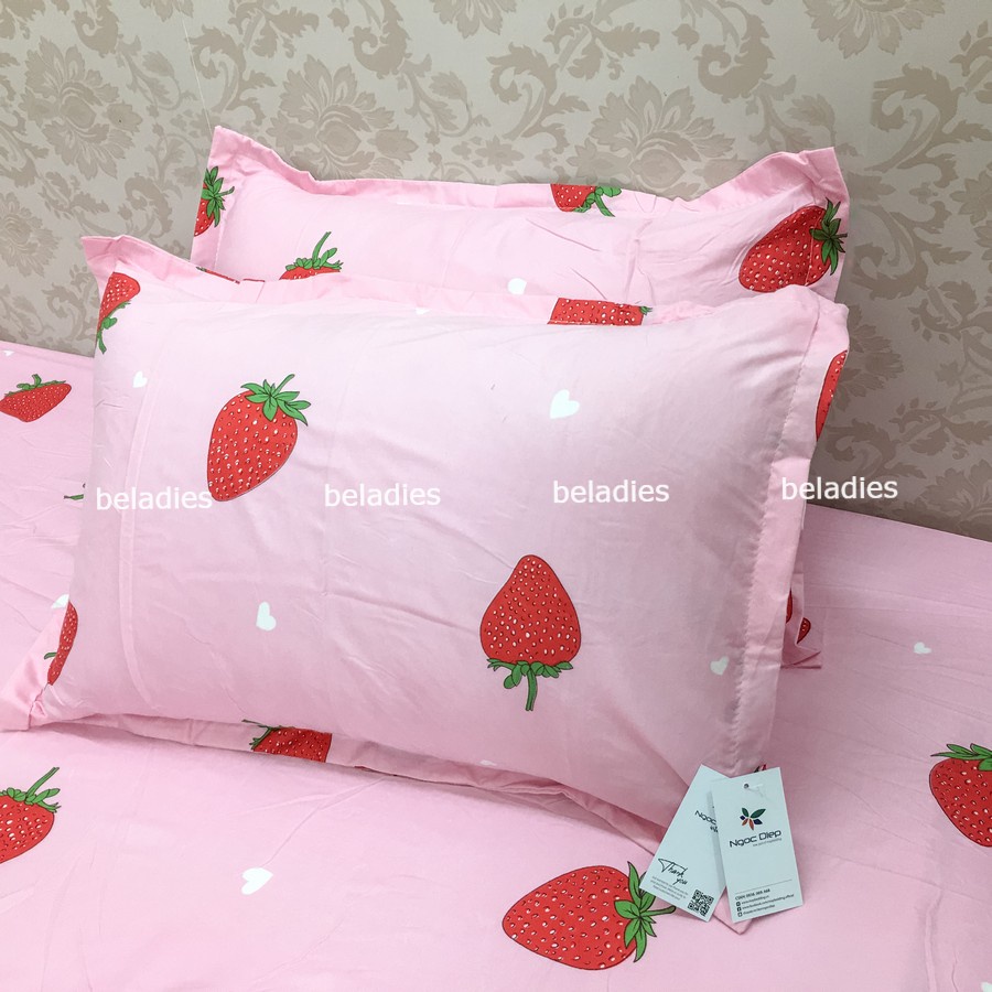 Vỏ gối nằm poly cotton nhiều mẫu (giao ngẫu nhiên)