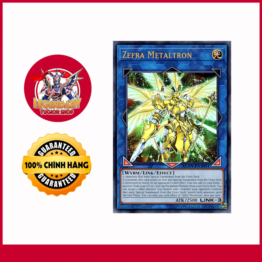 [JP][Thẻ Bài Yugioh Chính Hãng] Zefra Metaltron