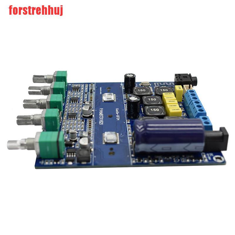 {forstrehhuj}Bluetooth 5.0 TPA3116D2 Digital 2.1 Audio Amplifier Board 100W+50W+50W DC 12-24V