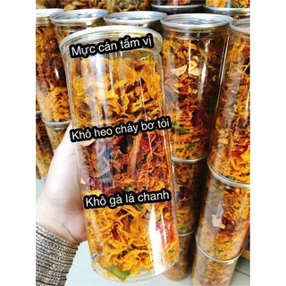 🦑🦑mực xé sợi mix 3 vị 300gr