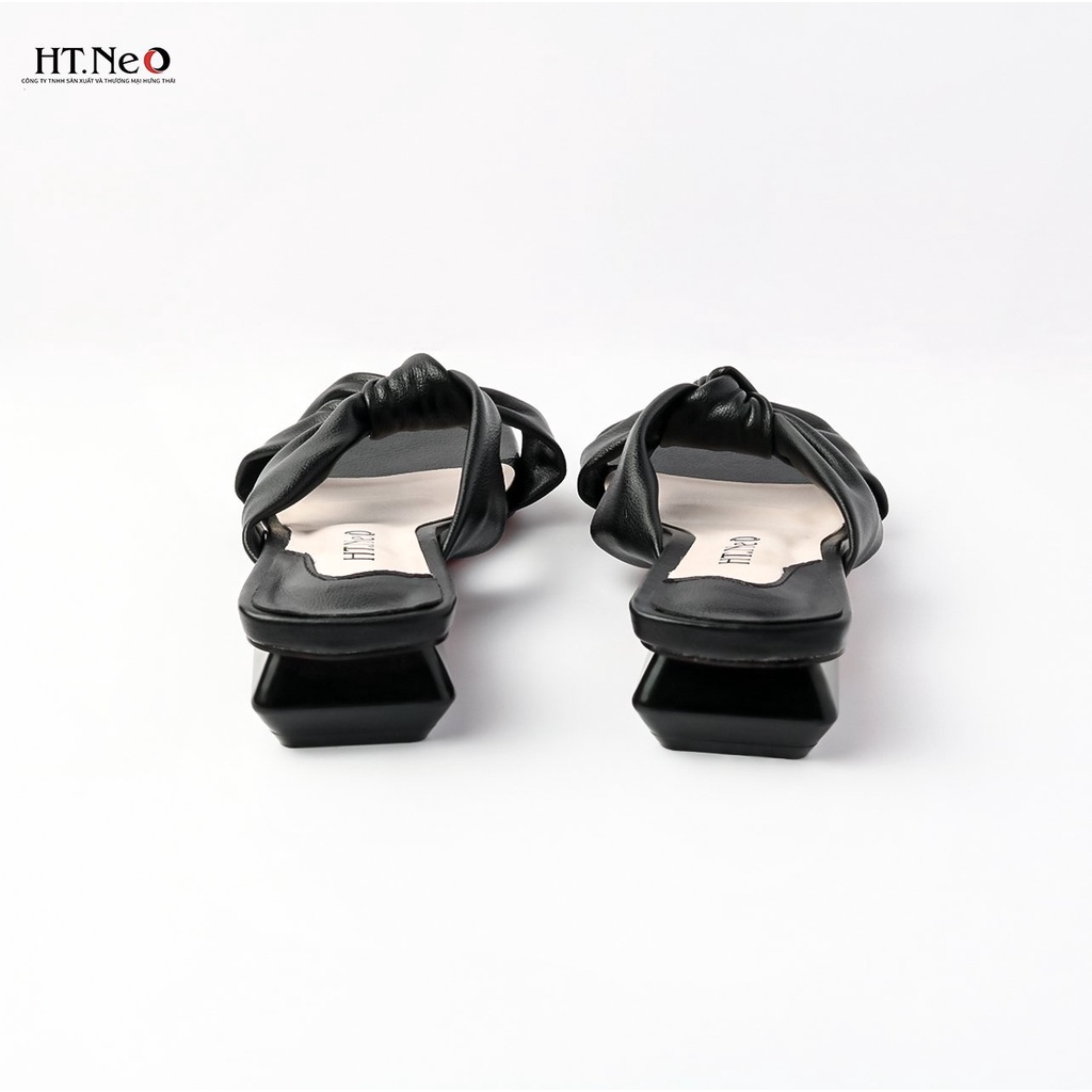 Sandal nữ - Dép nữ HT.NEO da bò thật 100% da siêu mềm dễ đi khâu chắc chắn kiểu dáng nhẹ nhàng SDN68