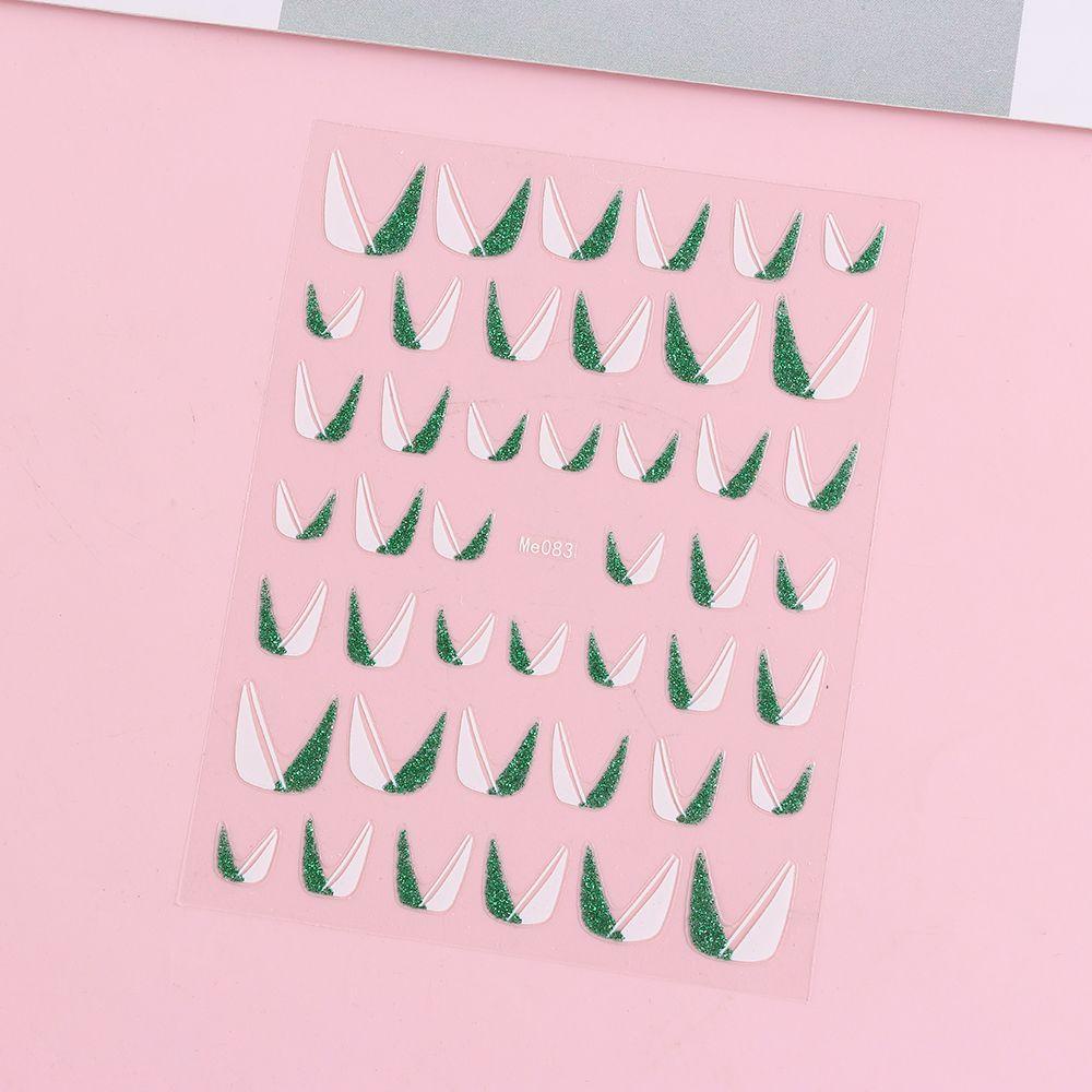 Miếng Dán Trang Trí Móng Tay 3D Nhiều Màu Sắc