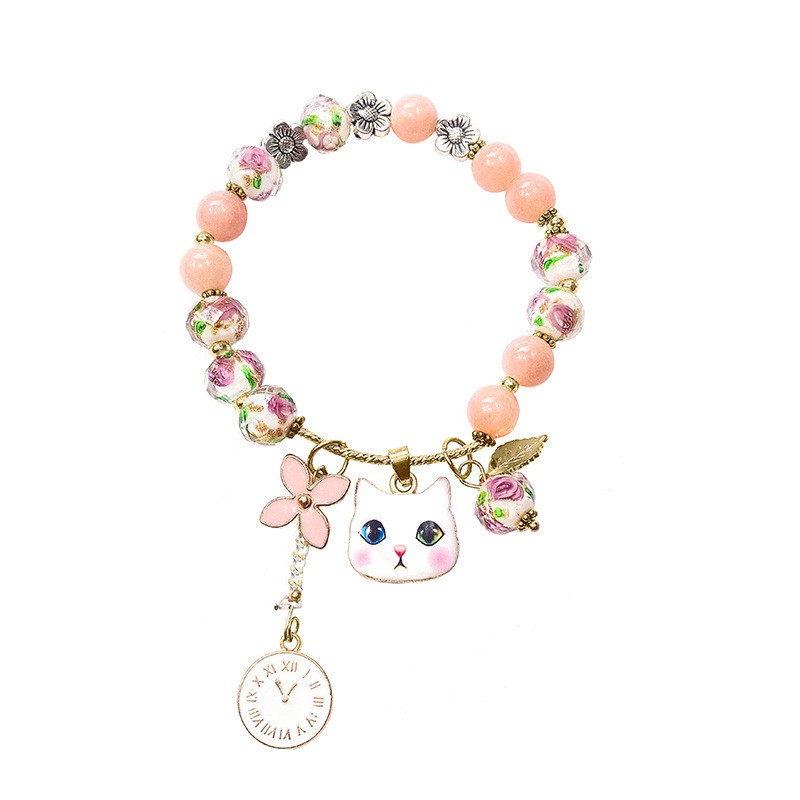 Vòng Tay Đính Đá Pha Lê Phong Cách Hàn Quốc Sang Trọng Thời Trang | BigBuy360 - bigbuy360.vn