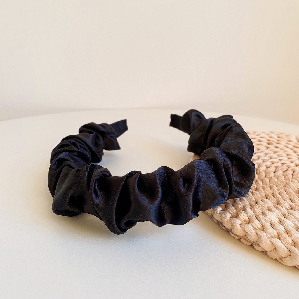 Băng Đô Cài Tóc Vải Nhún Bản To| Bờm Tóc Tiểu Thư Yong by Yong