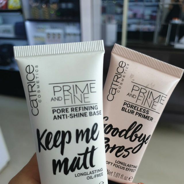 [Mã SKAMLTSM9 giảm 10% đơn 99K] Kem lót catrice ❤️FREESHIP❤️Kem lót Catrice Prime And Fine Goodbye Pores mẫu mới | BigBuy360 - bigbuy360.vn