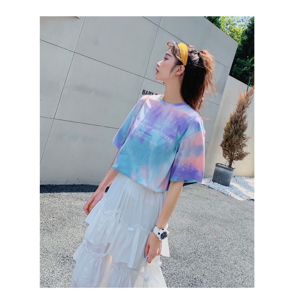 Thun Tay Lỡ Dáng Rộng 🍓FREESHIP🍓 Áo phông unisex khủng long đáng yêu | BigBuy360 - bigbuy360.vn