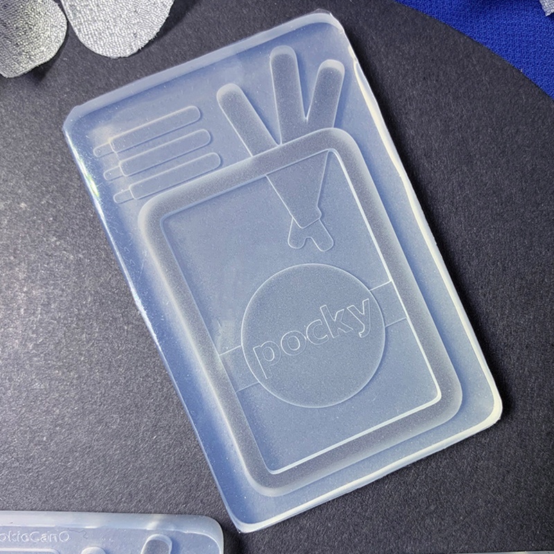 Sa Khuôn Silicone Làm Móc Khóa Trang Sức Sáng Bóng DIY