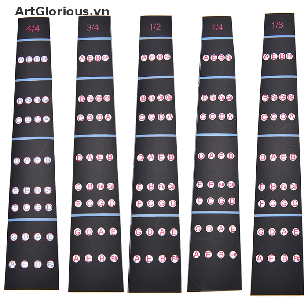 Sticker Đánh Dấu Đàn Violin 1 / 8-4 / 4 Dành Cho Người Mới Bắt Đầu