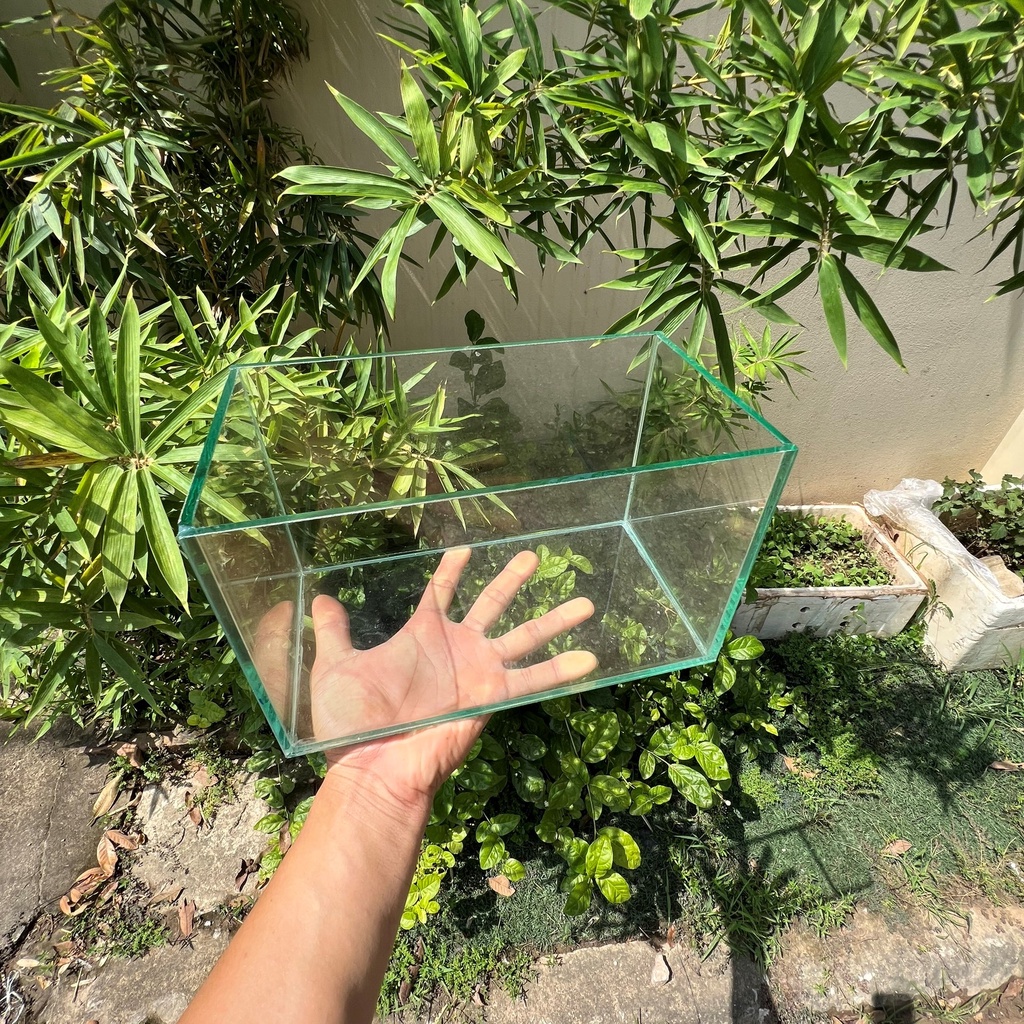 Bể cá mini để bàn 26x13x20 hồ thủy sinh kính siêu đẹp VIỆT Á loại 1