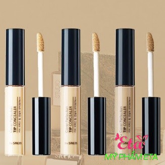 Kem che khuyết điểm The Saem Cover Perfection Tip Concealer Spf28 PA++ độ che phủ cao lâu trôi