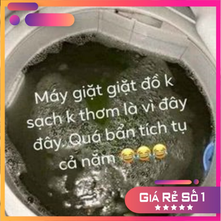 Hộp 12 Viên Tẩy Vệ Sinh Lồng Máy Giặt Diệt Khuẩn, Khử Mùi, Tẩy Chất Cặn Hiệu Quả