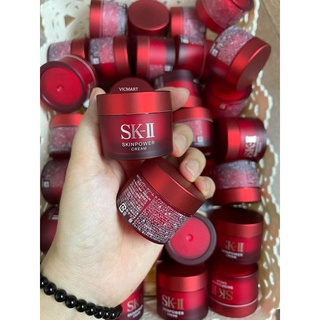 <MẪU MỚI>SKII KEM DƯỠNG TRẺ HÓA SKINPOWER CREAM BẢN MINI 15G