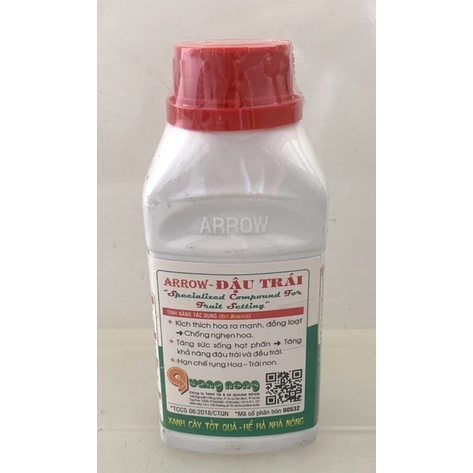 Phân bón lá NPK Arrow ĐẬU TRÁI chai 250ml - ĐIều hòa sinh trưởng cho cây ăn trái