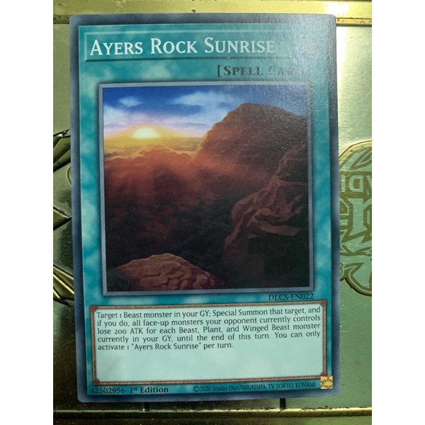 bài yugioh: ayers rock sunrise