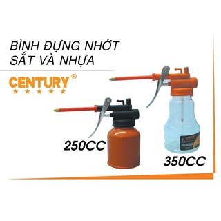 Bình châm dầu, nhớt KIM LOẠI 250cc CETURY [ HÀNG CHÍNH HÃNG]
