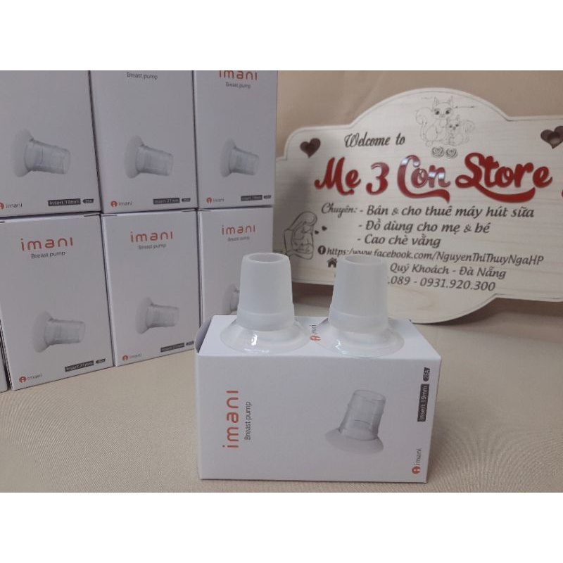 (CHÍNH HÃNG) (ĐỆM TRONG)TRỢ PHỄU, ĐỆM HẠ SIZE IMANI, ĐỆM LÒNG PHỄU CUP HÚT SỮA,MÁY HÚT SỮA AVENT...