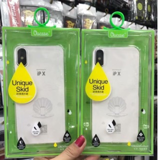 Ốp lưng dẻo silicon trong suốt cho Oucase cho IPhone X/Xs