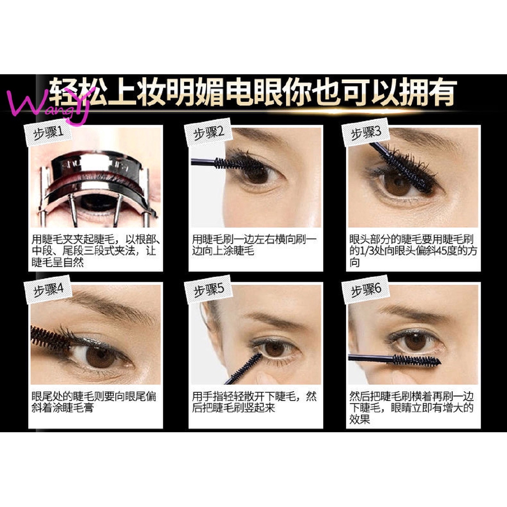 Mascara Đầu Cọ Mỏng Chuốt Mi Cong Dày Lâu Trôi Không Thấm Nước Và Mồ Hôi | BigBuy360 - bigbuy360.vn