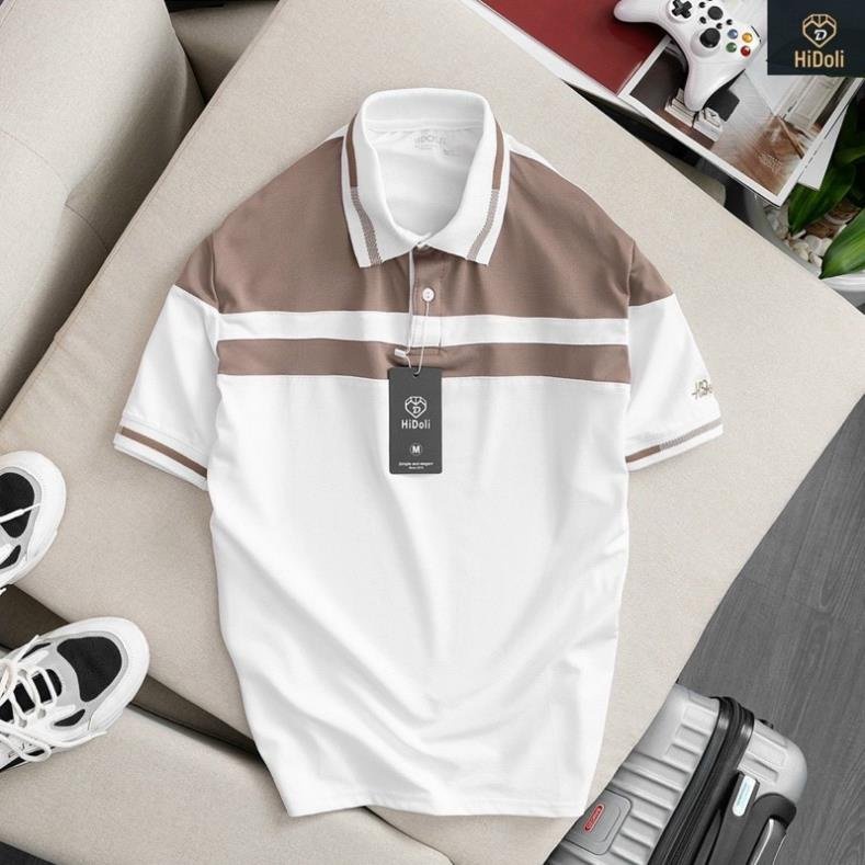 - Áo thun nam POLO thiết kế vải cá sấu cotton cao cấp ngắn tay cực hot