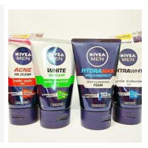 Sữa rửa mặt Nam Nivea Men Thái Lan 100ml