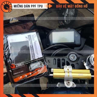 Miếng dán ppf bảo vệ đồng hồ xe yamaha r3 2020