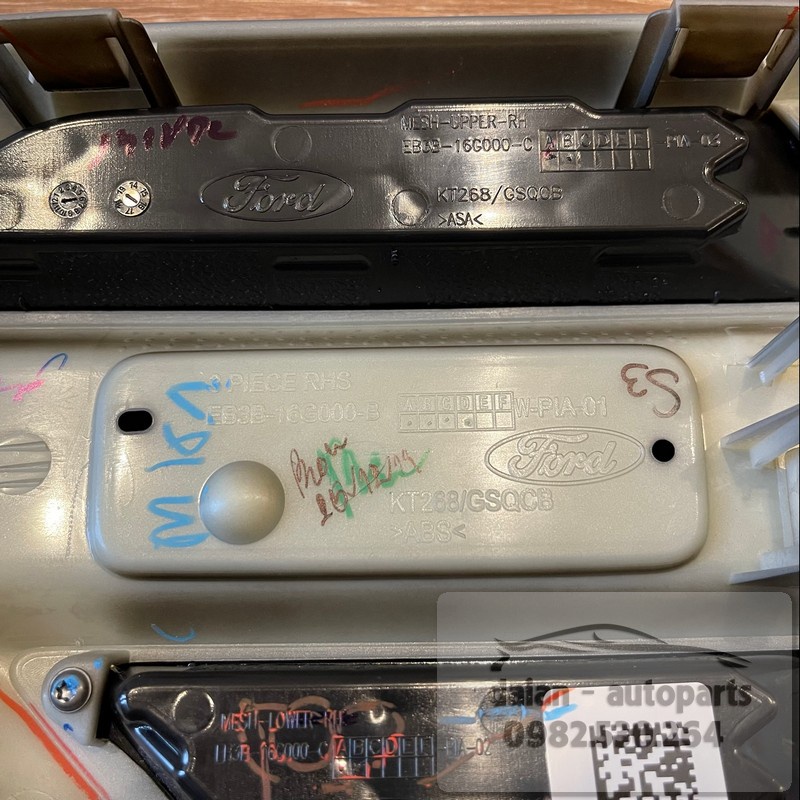 Ốp mang cá Ford Ranger Wildtrak 2015 2017 - EB3B16G001BD5EMZ - EB3B16G001BD5EMZ