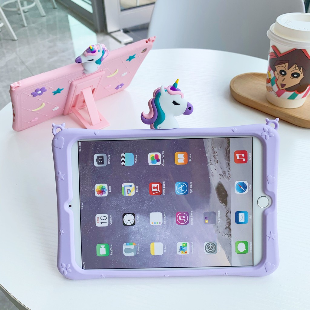 Ốp máy tính bảng họa tiết hoạt hình cho iPad Mini 1 2 3 4 5 Air iPad Pro 9.7/11.0/10.5/12.9 2020 iPad 10.2 7th