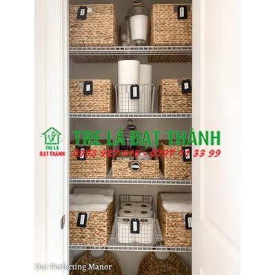 Khay lục bình không nắp đa năng để đồ đựng quần áo nội thất phòng ngủ và làm việc