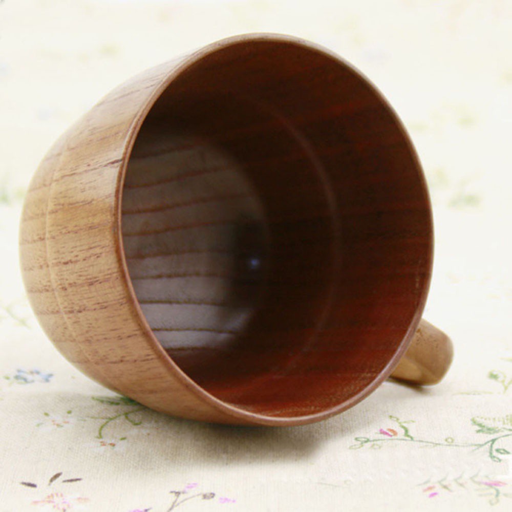 ELLSWORTH Milk Cup Mug Beer Cup Wooden Cup Cup Juice Cup Primitive Natural Wood Tea Cup Coffee Cup Handmade/Multicolor