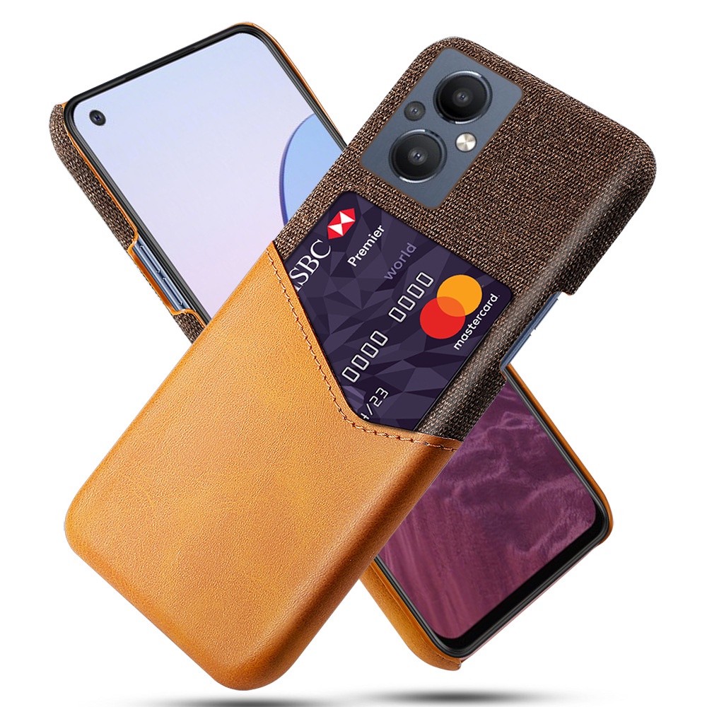 Ốp Điện Thoại Vải Mỏng Phong Cách Doanh Nhân Chống Sốc + Ngăn Đựng Thẻ Bằng Da Cho Realme Gt Neo5 SE 5G Neo5 Gt 3 5G Neo3 5G Neo