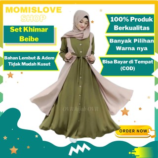 Bộ Đồ Thời Trang Hiện Đại Cho Nữ Gamis Syari 2021 Gamis