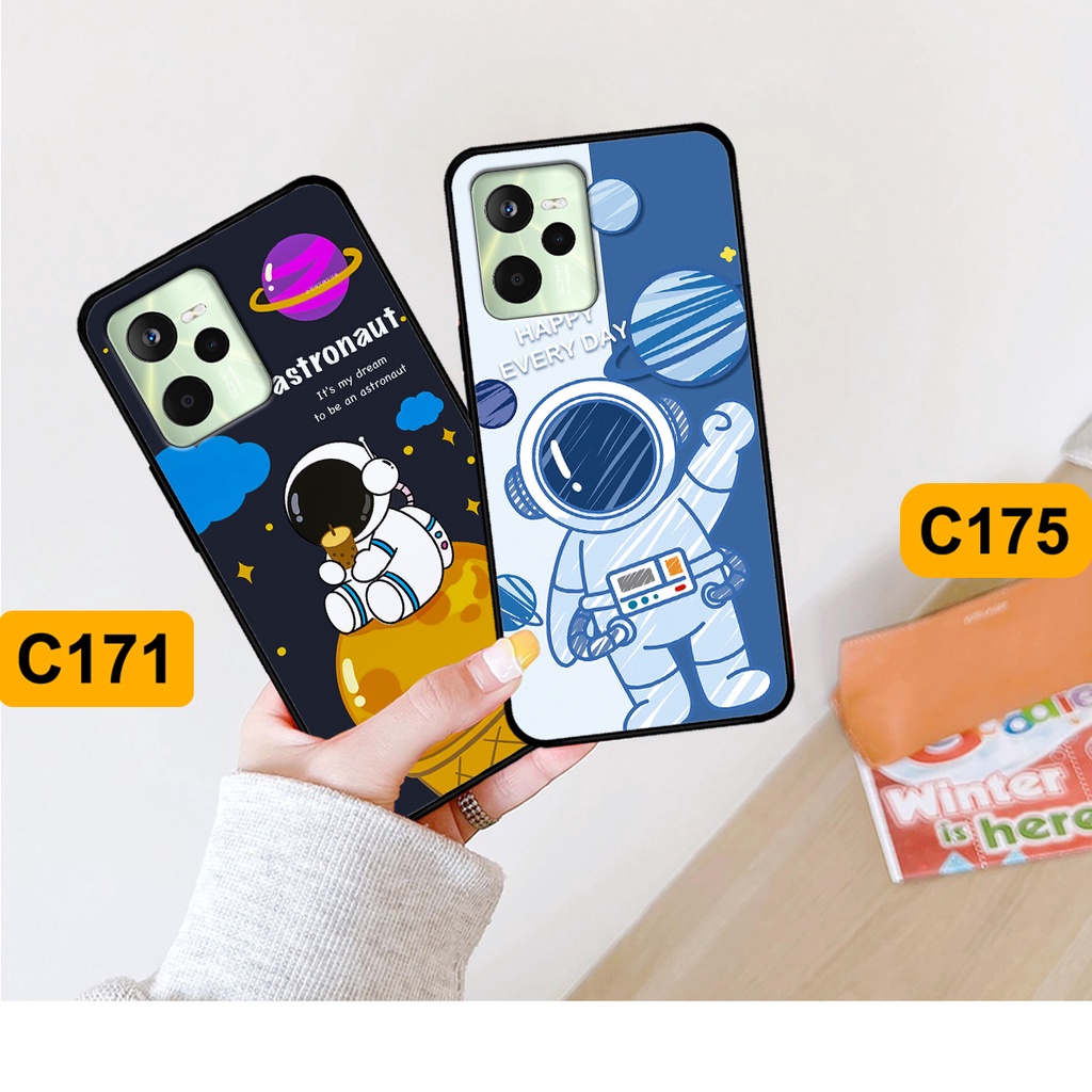 Ốp Realme C35 in hình astronaut, phi hành gia vũ trụ hottrend, độc đáo, cá tính.