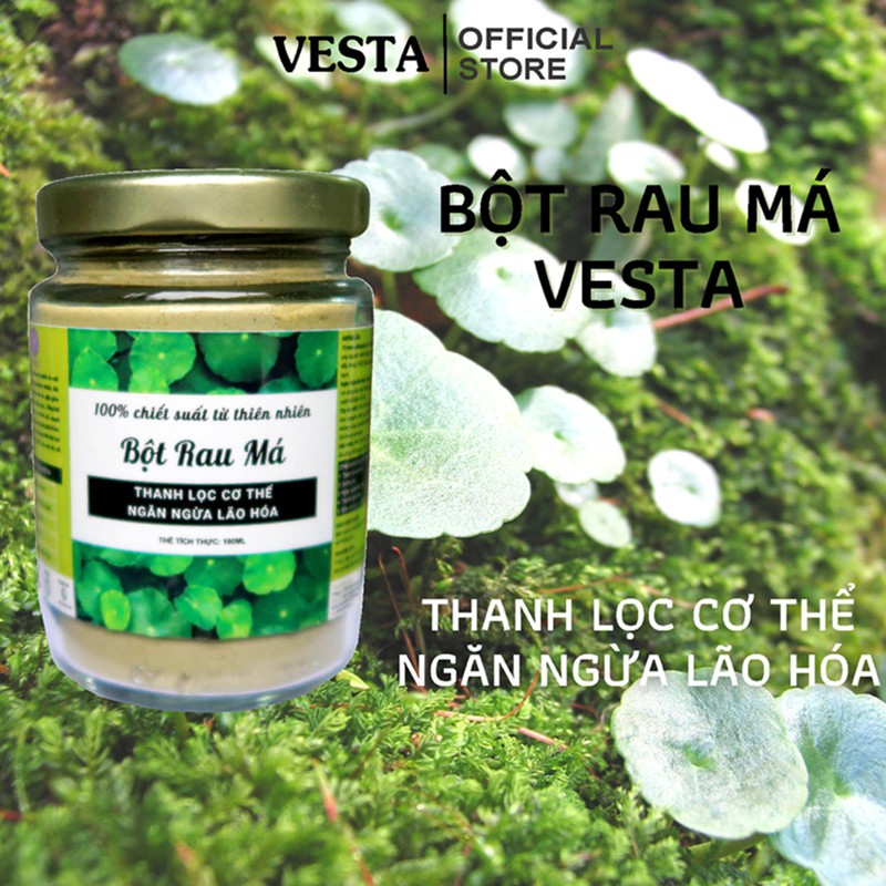 Bột Rau Má Nguyên Chất Vesta 100g | BigBuy360 - bigbuy360.vn