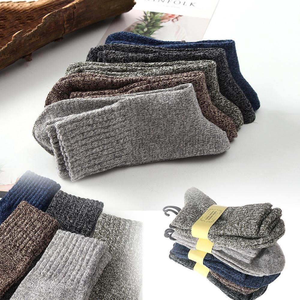 YVE Wool Socks Fashion Hiking Thicken Cashmere Hosiery