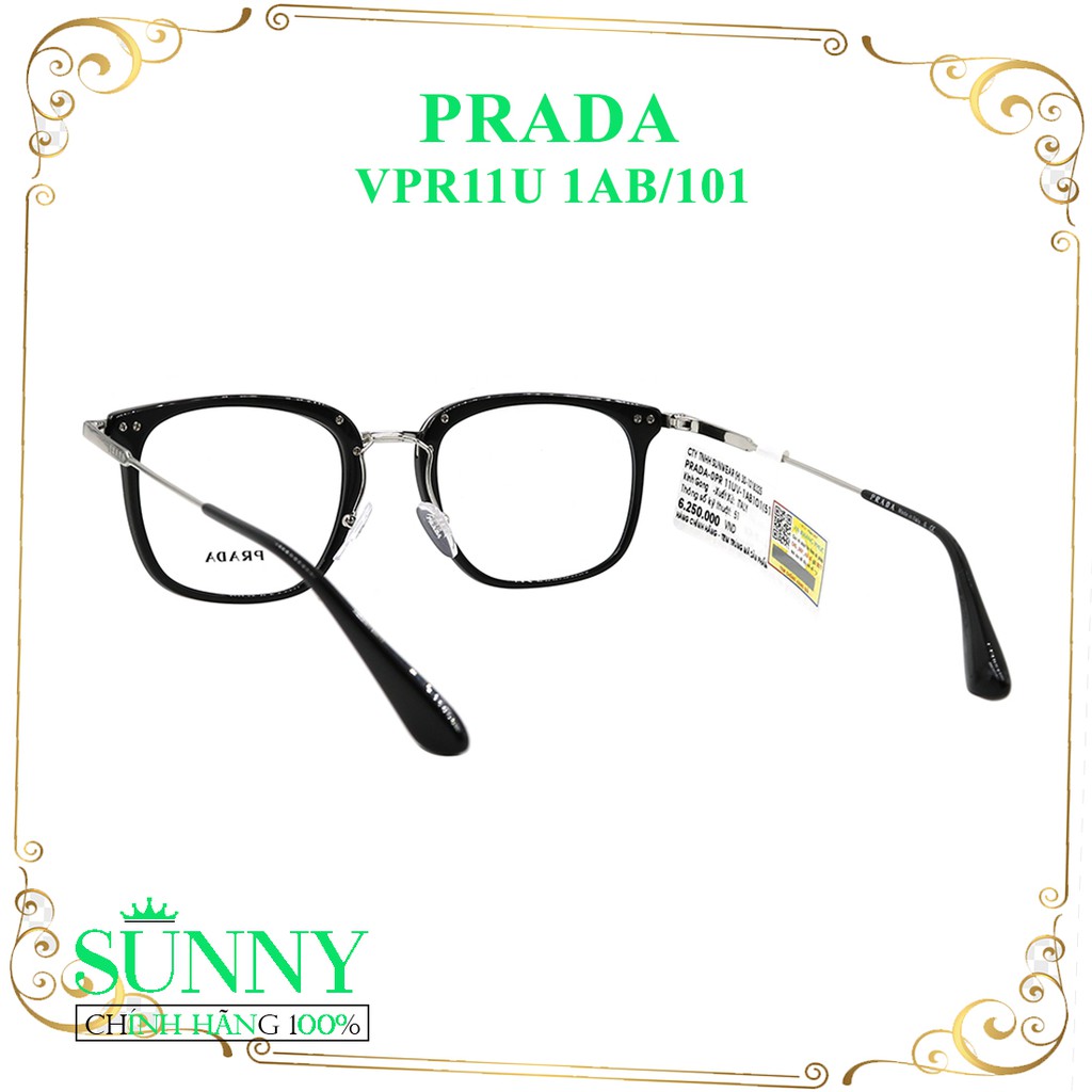 VPR11U 1AB/101 - mắt kính Parda chính hãng iTALIA, bảo hành toàn quốc