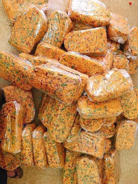 Combo 2kg khô gà lá chanh đóng gói 500g loại ngon