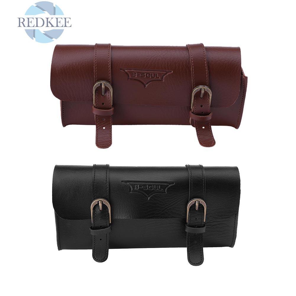 Túi Da Pu Treo Yên Xe Đạp Phong Cách Retro