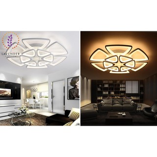 Đèn mâm led ốp trần trang trí phòng khách