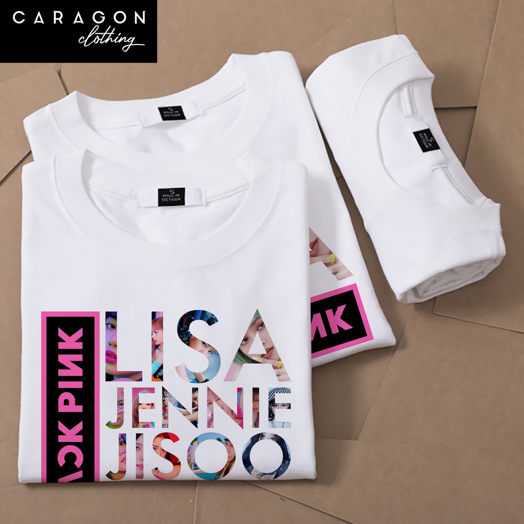 Áo thun unisex Blackpink, Lisa, Jennie, Jisoo, Rosé (Made in Vietnam)