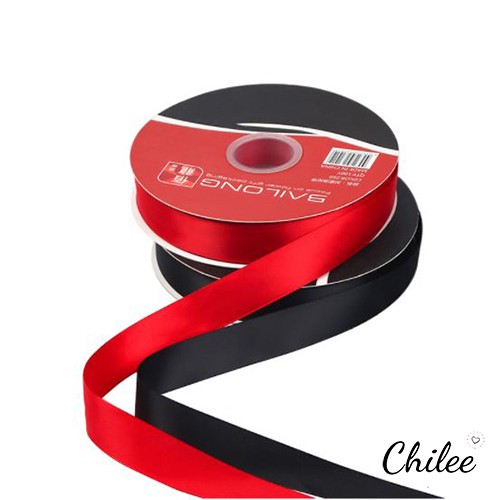 Cuộn Ruy băng lụa 2.5cm dài 100m - bó hoa, trang trí