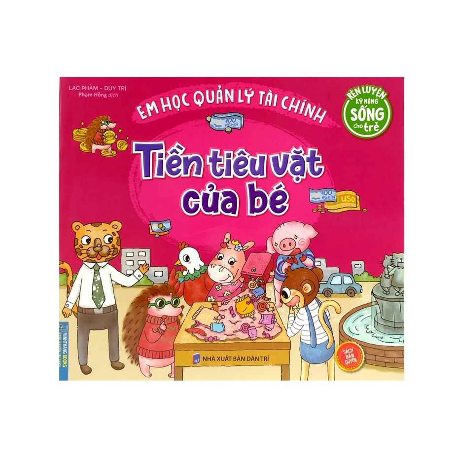 Sách -  Combo Rèn Luyện Kỹ Năng Sống Cho Trẻ - Em Học Quản Lý Tài Chính (6 cuốn)