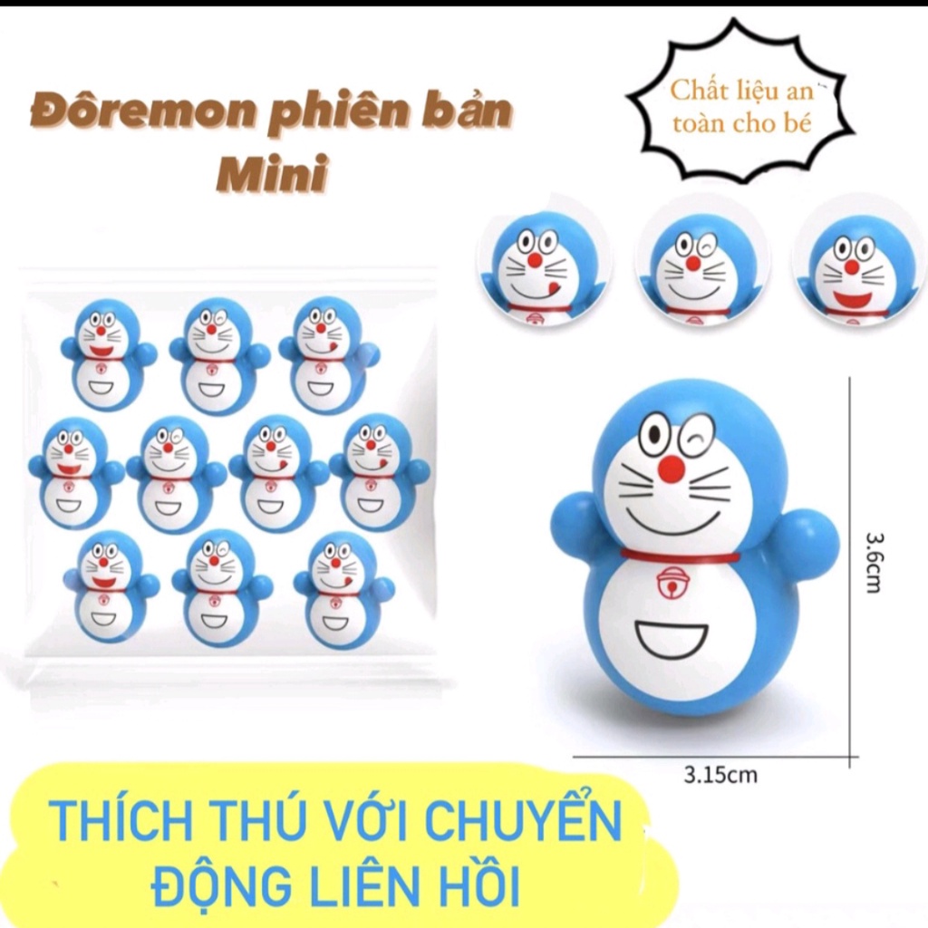 Lật đật nhân vật Doremon tạo hình đáng yêu , ngộ nghĩnh